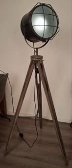 Tripod Industriële vloerlamp metaal, Huis en Inrichting, Ophalen, Zo goed als nieuw, 150 tot 200 cm