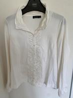 Witte blouse Witteveen XL, Ophalen of Verzenden, Zo goed als nieuw, Maat 46/48 (XL) of groter, Wit