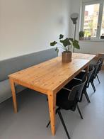 IKEA Nornas eettafel (164x88, uitklapbaar tot 220) + bankje, Huis en Inrichting, Tafels | Eettafels, 200 cm of meer, 50 tot 100 cm