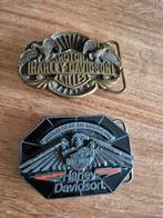 HD buckles Harley Davidson riem gesp, Ophalen of Verzenden, Zo goed als nieuw, Zwart