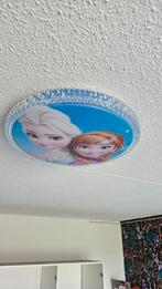 Frozen Lamp Elsa en Anna (3 kleuren) zo goed als nieuw, Ophalen, Kunststof, Disney, Zo goed als nieuw