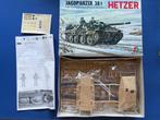 Italeri 209 Hetzer 1/35 incl EDU PE set  Vintage, Tank, Italeri, Verzenden, 1:32 tot 1:50