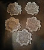 Vintage Glazen schaaltjes Art Deco (5 stuks), Antiek en Kunst, Antiek | Glas en Kristal, Ophalen of Verzenden