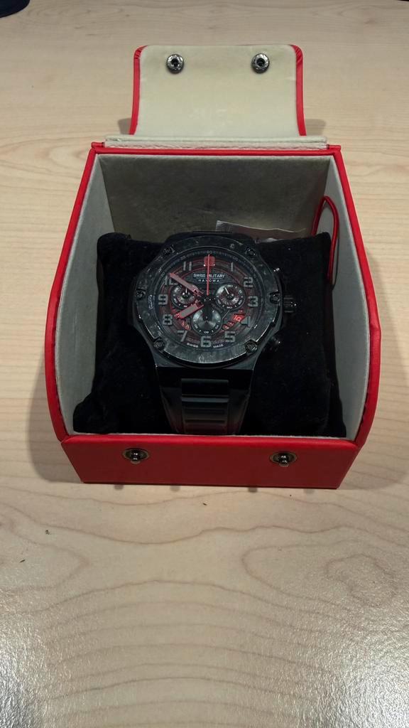 Swiss Military Hanowa Mission X4, Sieraden, Tassen en Uiterlijk, Horloges | Heren, Zo goed als nieuw, Polshorloge, Overige merken