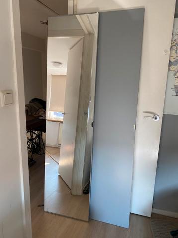 IKEA spiegeldeur PAX AHEIM Vikedal 195x50 - afbeelding 1