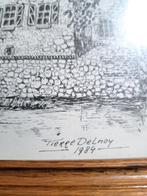 4 schilderijen van pierre delnoy, Ophalen