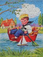 Perfect kinder-puzzel Dick Eshuis; tobbevaren, ca 1955, Antiek en Kunst, Antiek | Speelgoed, Ophalen of Verzenden