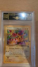 Pikachu Birthday kaart - AP 9.0, Hobby en Vrije tijd, Verzamelkaartspellen | Pokémon, Ophalen of Verzenden, Zo goed als nieuw