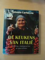 Antonio Carluccio - De keukens van Italië, Boeken, Ophalen of Verzenden, Zo goed als nieuw
