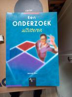 H. Oost - Een onderzoek uitvoeren, Ophalen of Verzenden, Zo goed als nieuw, H. Oost