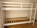Stapelbed wit alleen gebruikt als logeerbed, Ophalen, Gebruikt, Tweepersoons, Stapelbed