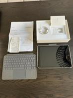 iPad 7e Gen space grey 128GB + Logitech Combo Touch, Computers en Software, Apple iPads, Apple iPad, Zo goed als nieuw, 128 GB