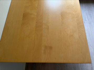 IKEA bureau BEKANT 160 x 80 cm met ander blad - afbeelding 7