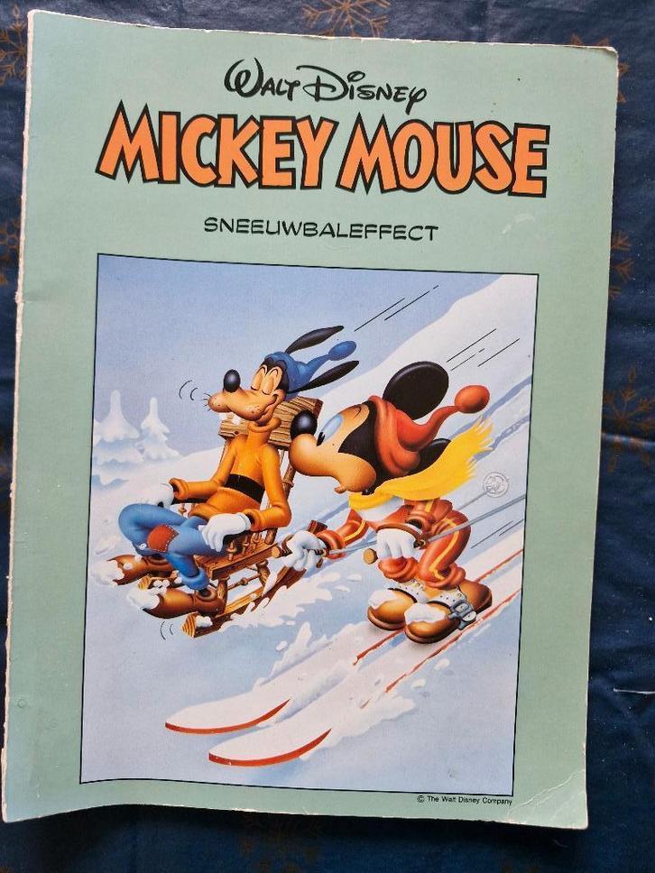 Mickey Mouse sneeuwbal effect, Boeken, Stripboeken, Gelezen, Eén stripboek, Ophalen of Verzenden