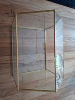 Weddingdeco - Glazen enveloppendoos, Overige kleuren, Ophalen of Verzenden, Minder dan 50 cm, Glas