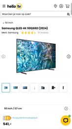 Samsung Smart TV 50 inch zo goed als nieuw, Ophalen, Zo goed als nieuw, 100 Hz, Samsung