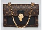 Louis Vuitton Bruin/Zwart VICTOIRE MNG NOIR, Ophalen, Zo goed als nieuw, Bruin, Handtas