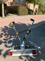 Spinder falcon kantelbare fietsendrager, Ophalen, 2 fietsen, Gebruikt, Trekhaakdrager