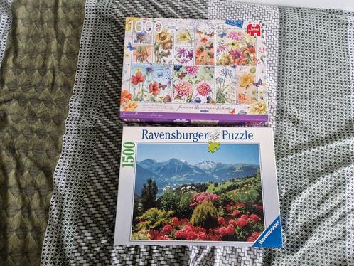 Twee Legpuzzels: Ravensburger & Jumbo, Hobby en Vrije tijd, Denksport en Puzzels, Zo goed als nieuw, Legpuzzel, 500 t/m 1500 stukjes
