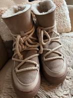 Inuikii beige bontlaarzen maat 41, Kleding | Dames, Schoenen, Ophalen of Verzenden, Zo goed als nieuw, Bruin, Hoge laarzen