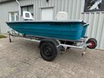 Visboot met kantel Trailer, Ophalen, Gebruikt