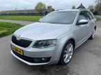 Skoda Octavia Combi 1.6 TDI Greentech Elegance Businessline, Origineel Nederlands, Te koop, Zilver of Grijs, 5 stoelen