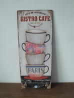 LEUK METALEN WANDBORD, Ophalen of Verzenden, Gebruikt, Reclamebord