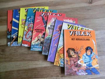 9 stripboeken uit de reeks van Yalek  beschikbaar voor biedingen