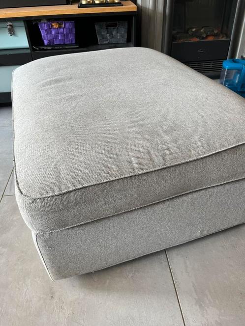 Ikea Kivik poef grijs, Huis en Inrichting, Banken | Voetenbanken en Poefen, Zo goed als nieuw, 50 tot 75 cm, 75 tot 100 cm, Rechthoekig