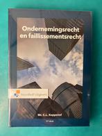 C.L. Koppenol - Ondernemingsrecht en faillissementsrecht, Boeken, Ophalen of Verzenden, C.L. Koppenol, Zo goed als nieuw