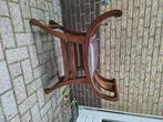 Houten bankje, Ophalen