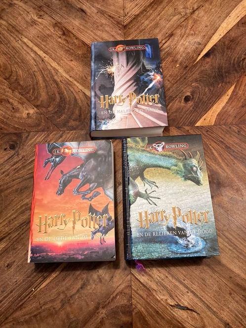 3 harry potter boeken in 1 koop, Verzamelen, Harry Potter, Gebruikt, Boek of Poster, Ophalen of Verzenden