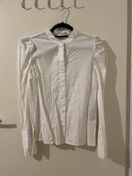 Wit blouse met pofmouwen mt L, Maat 42/44 (L), Ophalen of Verzenden, Wit, Zo goed als nieuw