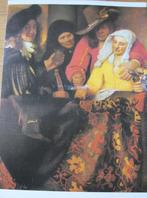 Johannes Vermeer - De koppelaarster - 1656, Verzamelen, Ansichtkaarten | Themakaarten, Verzenden, 1960 tot 1980, Gelopen, Overige thema's