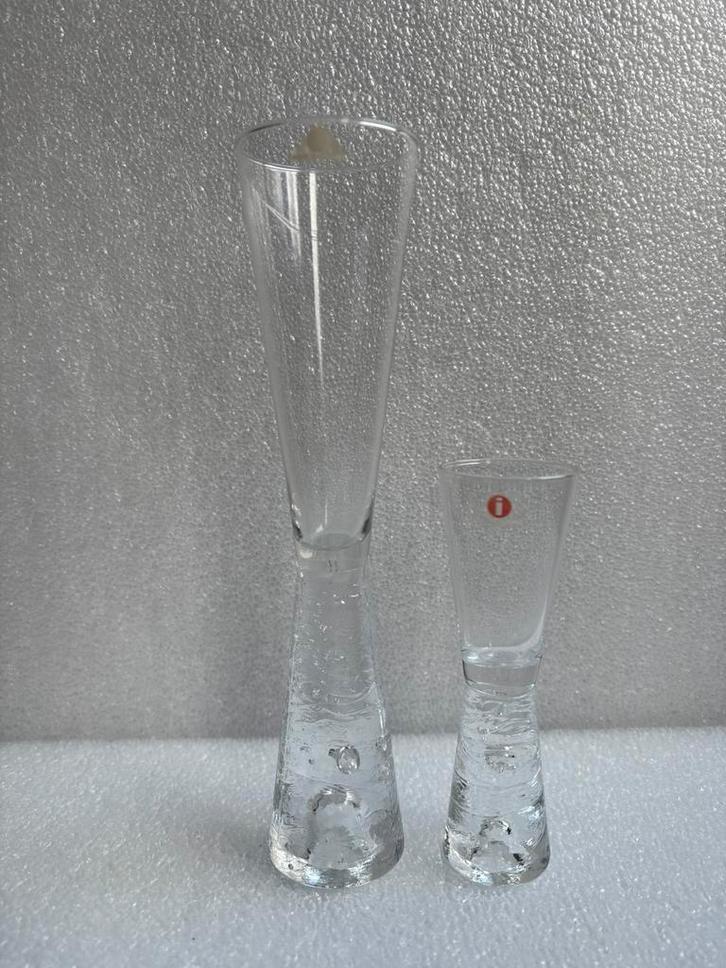 Champagne glazen - Iittala Arkipelago  - Timo Sarpaneva, Antiek en Kunst, Antiek | Glas en Kristal, Ophalen of Verzenden