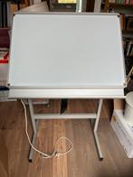 Tekentafel met lichtbak 75x50 cm, Doe-het-zelf en Verbouw, Tekentafels, Ophalen, Gebruikt, Minder dan 130 cm, Verlichting