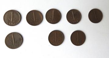 8 Centen 1950 51 52 53 54 55…. 57 58….    //     beschikbaar voor biedingen