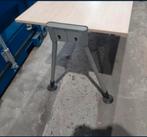 Bureau 140x70 cm Ahorn blad, Gebruikt, Ophalen of Verzenden, Nb, Nb