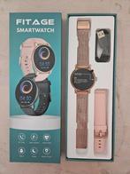 Nieuwe Fitage Smartwatch rosé goud Android iOS - NIEUW, Nieuw, Ophalen of Verzenden, Hoogte, Waterdicht