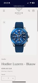 Nieuwe Hodler Horloge - Luzern-Blue, Overige merken, Overige materialen, Polshorloge, Nieuw