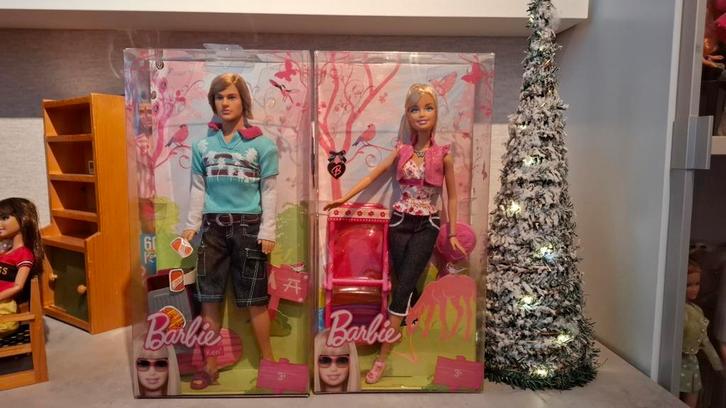 Barbie en Ken, Mattel, 2008, Verzamelen, Poppen, Nieuw, Pop, Ophalen of Verzenden