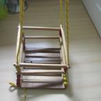 houten kinderschommel met spijltjes  voor binnen en buiten, Ophalen of Verzenden, Gebruikt, Schommel