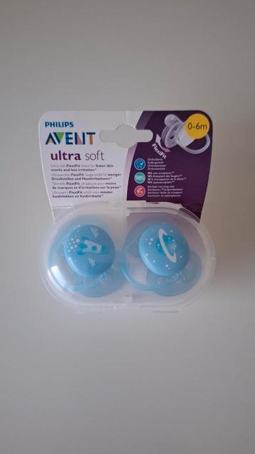 Philips Avent ultra soft Fopspenen, 2 st. NIEUW beschikbaar voor biedingen