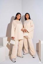 Comfy Co-ord beige set mt M NIEUW, Ophalen of Verzenden, Nieuw, Maat 38/40 (M), Beige