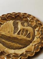 VINTAGE MESSING WANDBORD | FEZ, Antiek en Kunst, Antiek | Koper en Brons, Ophalen of Verzenden