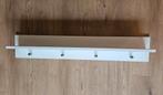Wandplank met kapstokhaken - Wit - als nieuw, Zo goed als nieuw, Minder dan 100 cm, Hout, Ophalen