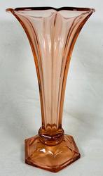 Val Saint Lambert Luxval Américaine Art Deco vaas 1935, Antiek en Kunst, Antiek | Glas en Kristal, Verzenden