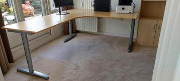 Hoekbureau Ikea Galant - afbeelding 2