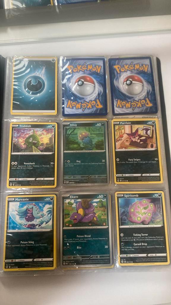 Boek vol pokemon kaarten, Hobby en Vrije tijd, Verzamelkaartspellen | Pokémon, Zo goed als nieuw, Meerdere kaarten, Ophalen of Verzenden
