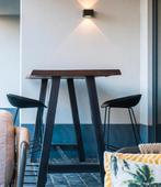 Bartafel met krukken, Huis en Inrichting, Ophalen, Gebruikt, 50 tot 100 cm, Minder dan 100 cm